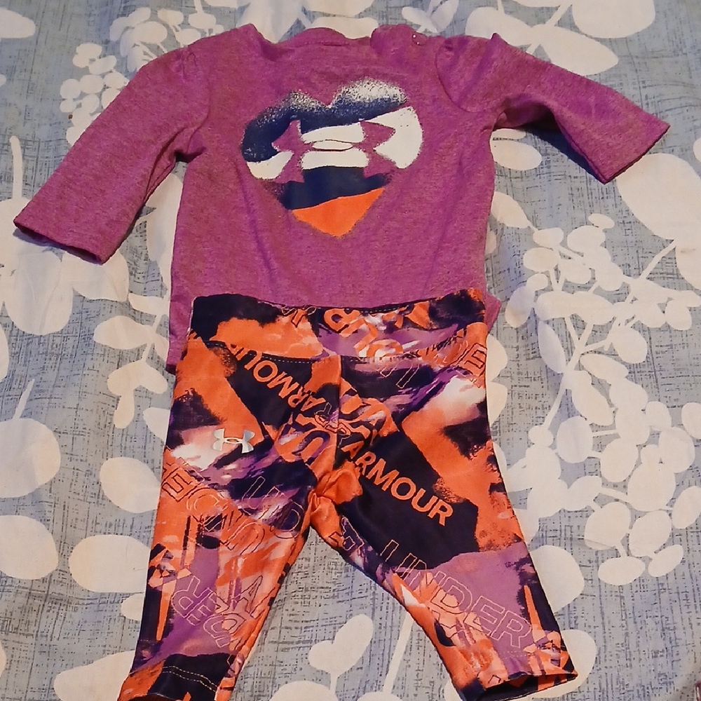 Under Armour Pink Baby Top